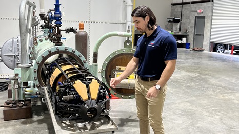 Brandon Baylor, a Chevron robotic projects engineer